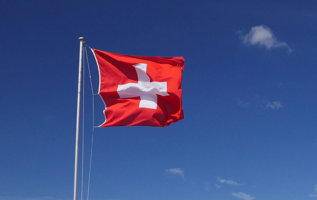 The swiss flag