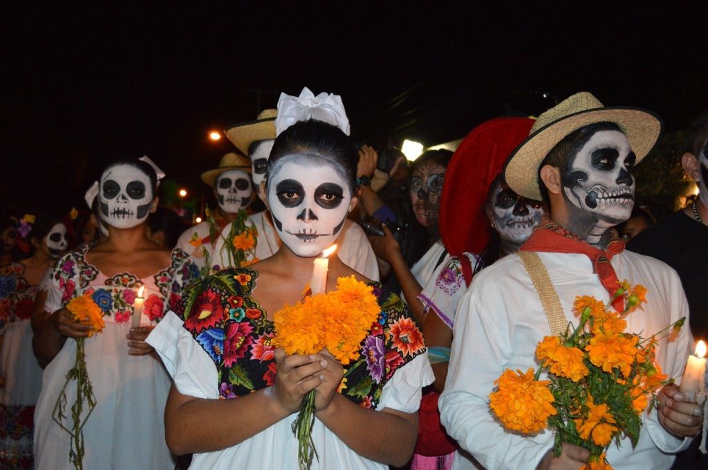 day of the dead in Mexico