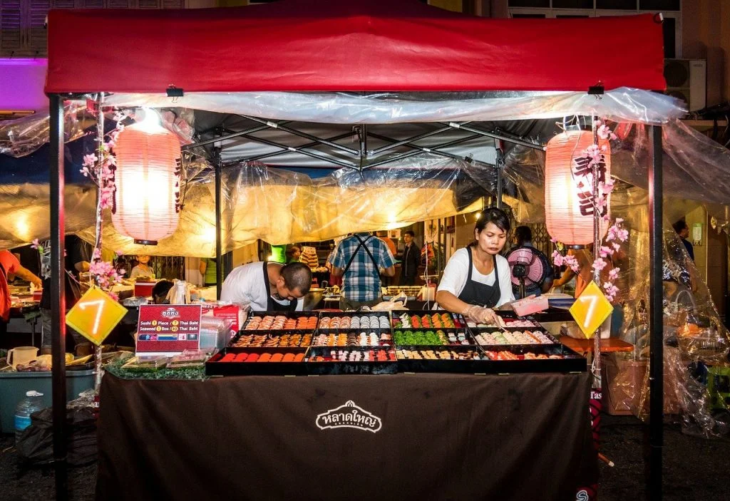 phuket street food stall