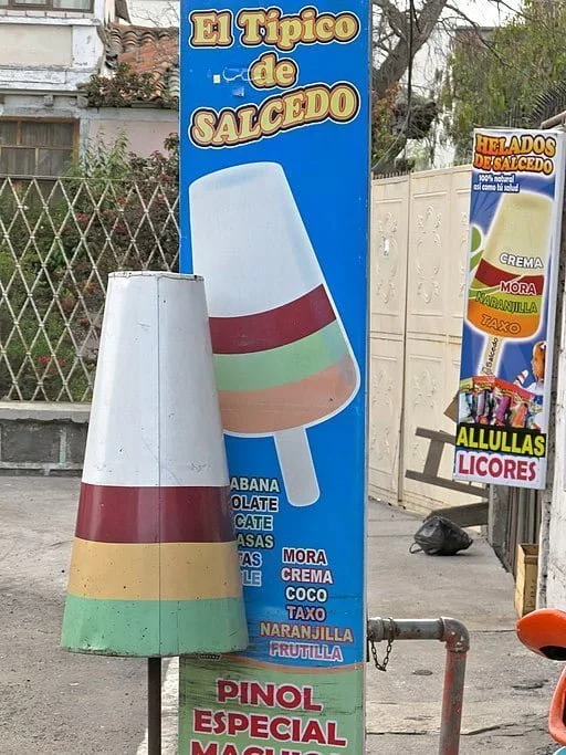 Typical Salcedo ice cream