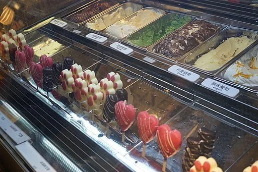 Ice cream in IKEA Hangzhou Qiaosi